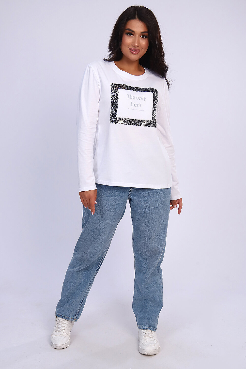 ст. цена900руб.! 900900Натали Лонгслив 55062белый