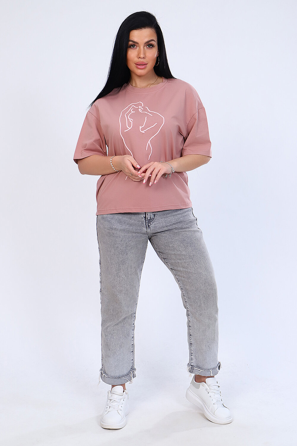 ст. цена774руб.! 774774Натали Футболка 82018сухая роза