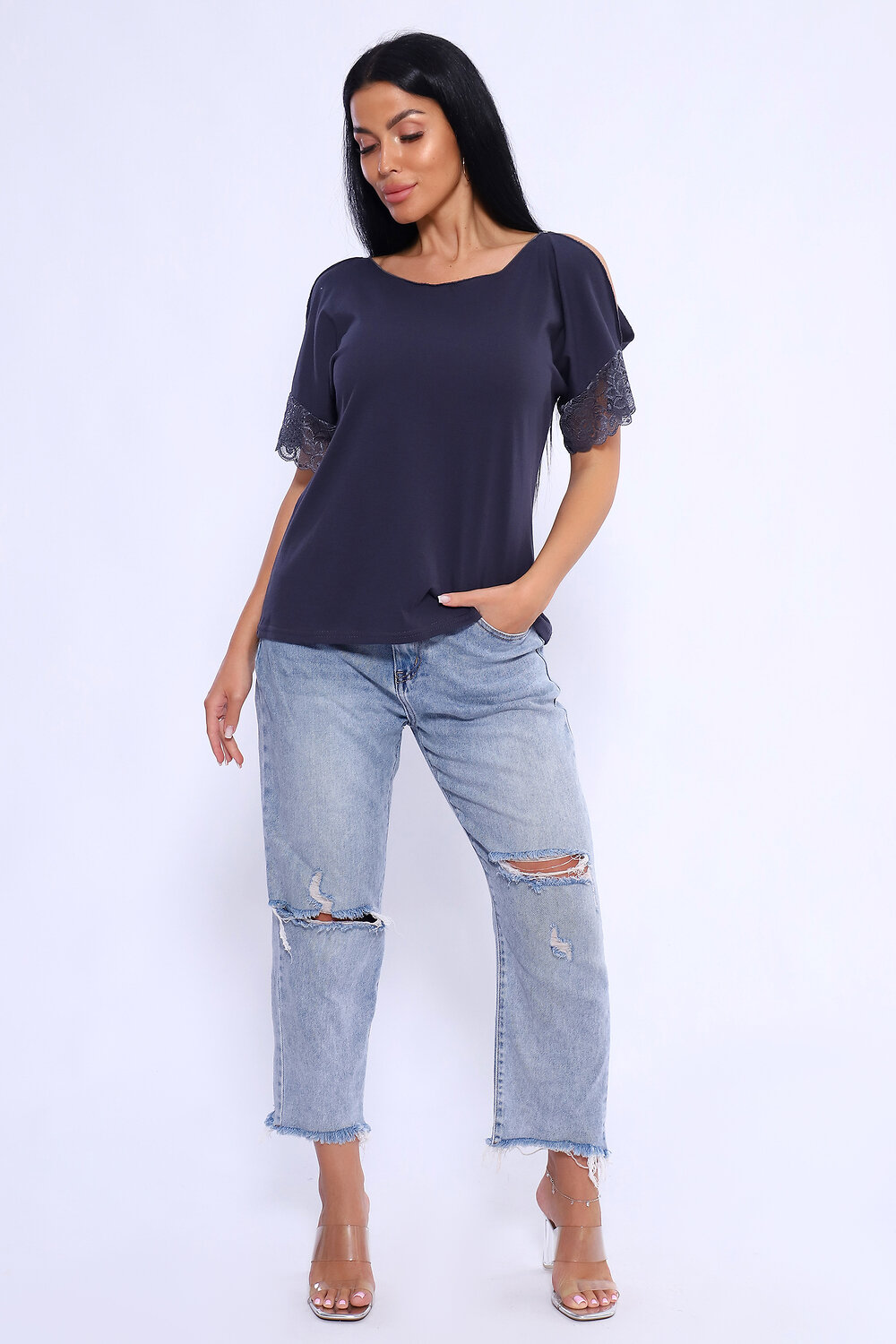 ст. цена720руб.! 720720Натали Футболка 82063графит