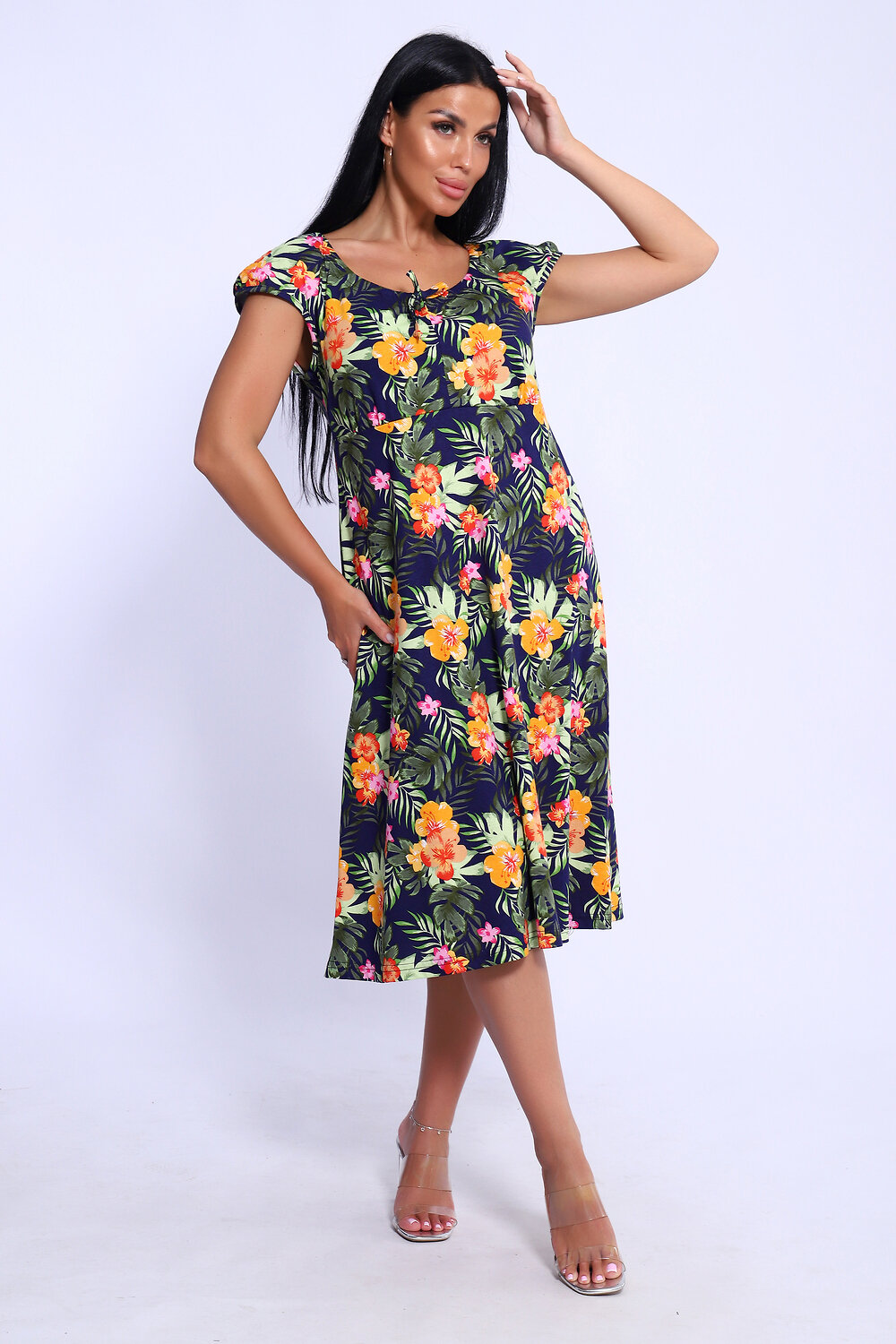 ст. цена984руб.! 984984Натали Платье 71126синий