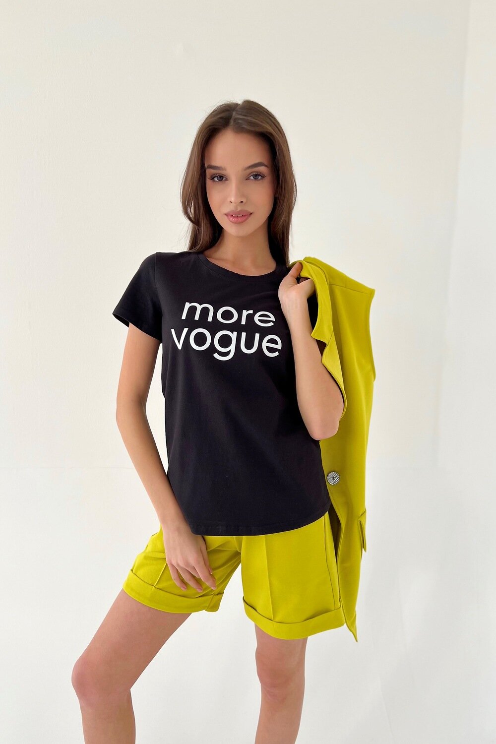 ст. цена480руб.! ст. цена480руб.! Натали Футболка 8194черный