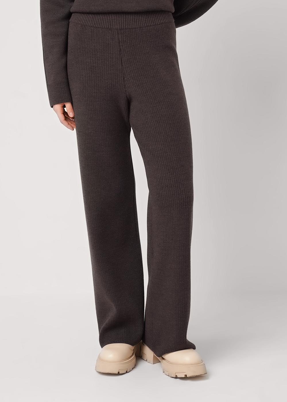 CLE 154599/192ак Брюки женские 154599/192ак меланж коричневый