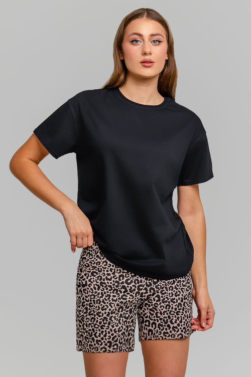 Арт. 9146 Пижама с шортами 42-50 (5 шт)