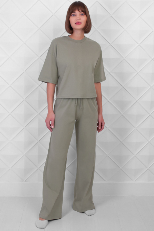 Арт. 10804/3 Домашний костюм с брюками 44-52 (5 шт)