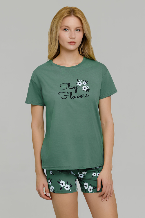 Арт. 9160 Пижама с шортами 42-50 (5 шт)