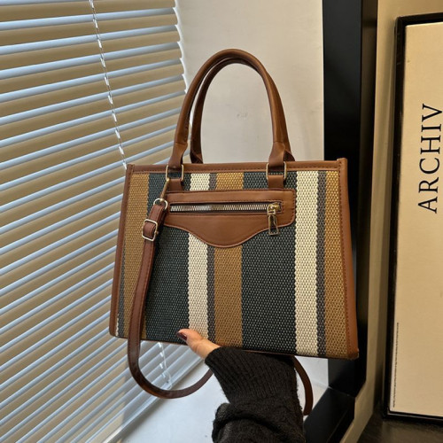 Женская кожаная текстильная сумка DC-311 GREEN