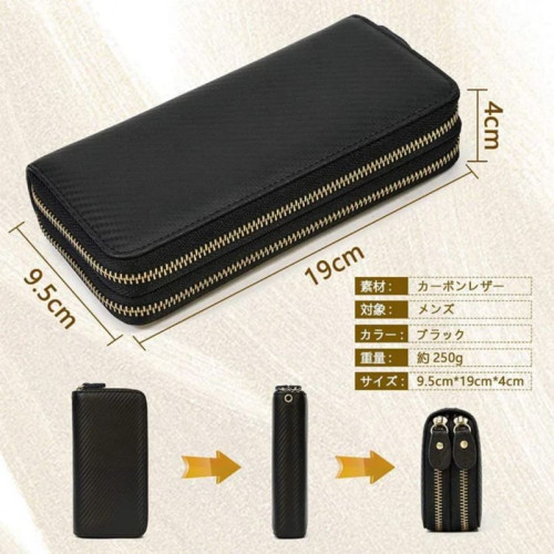 ст. цена1595руб.! Мужской кожаный кошелек CB-15 BLACK