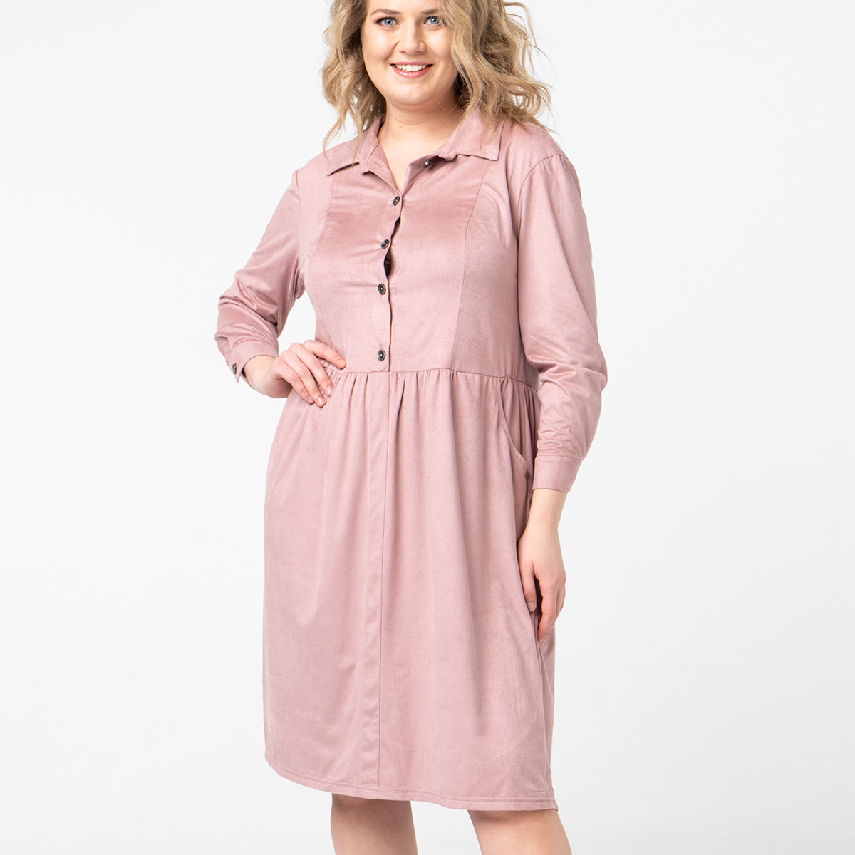 ст. цена2400руб.! Платье, трикотаж, розовый