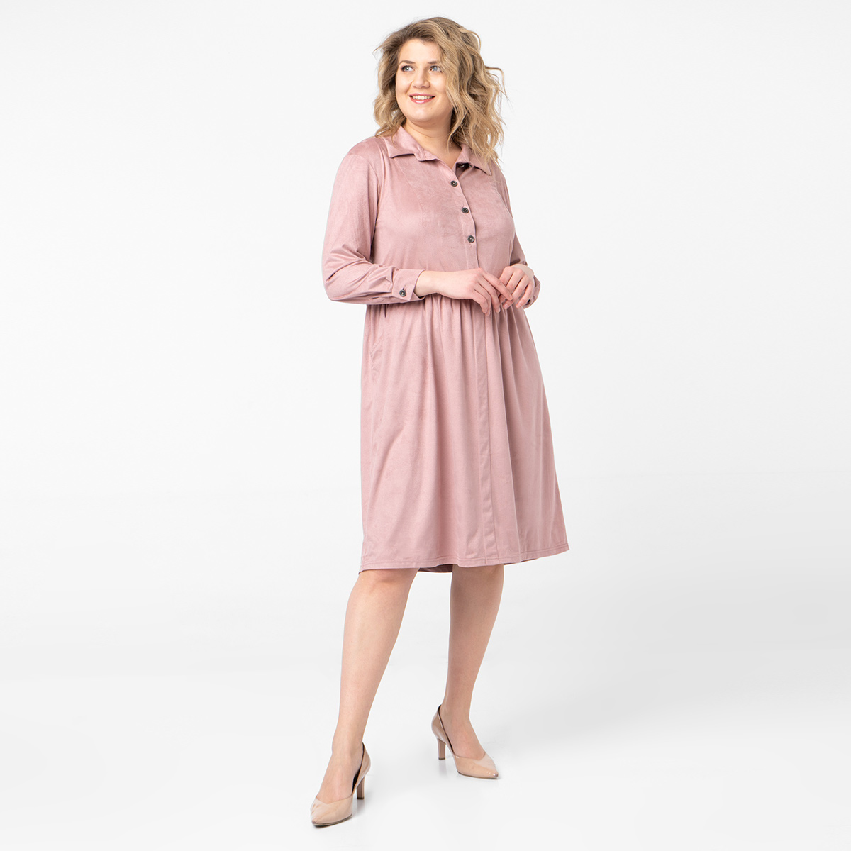 ст. цена2400руб.! Платье, трикотаж, розовый