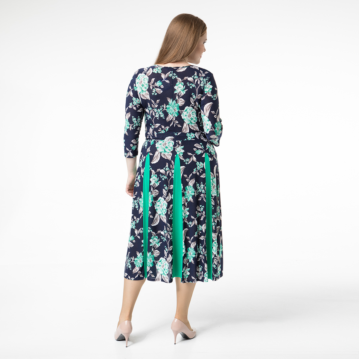 ст. цена2200руб.! Платье, трикотаж, зеленый