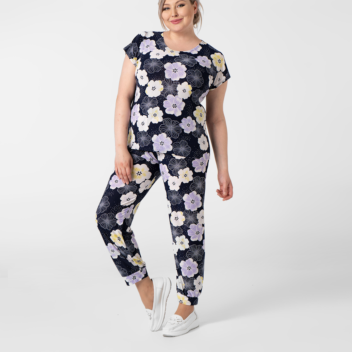 ст. цена1500руб.! Костюм, трикотаж, кофта, брюки, сиреневый