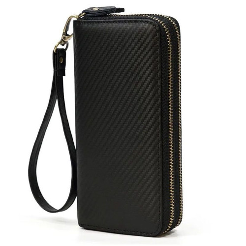 ст. цена1595руб.! Мужской кожаный кошелек CB-15 BLACK