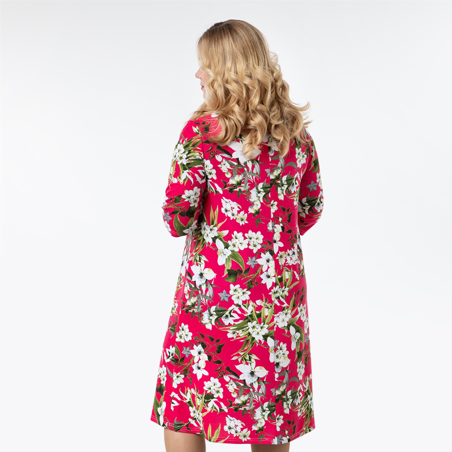 ст. цена1900руб.! Платье, трикотаж, фуксия