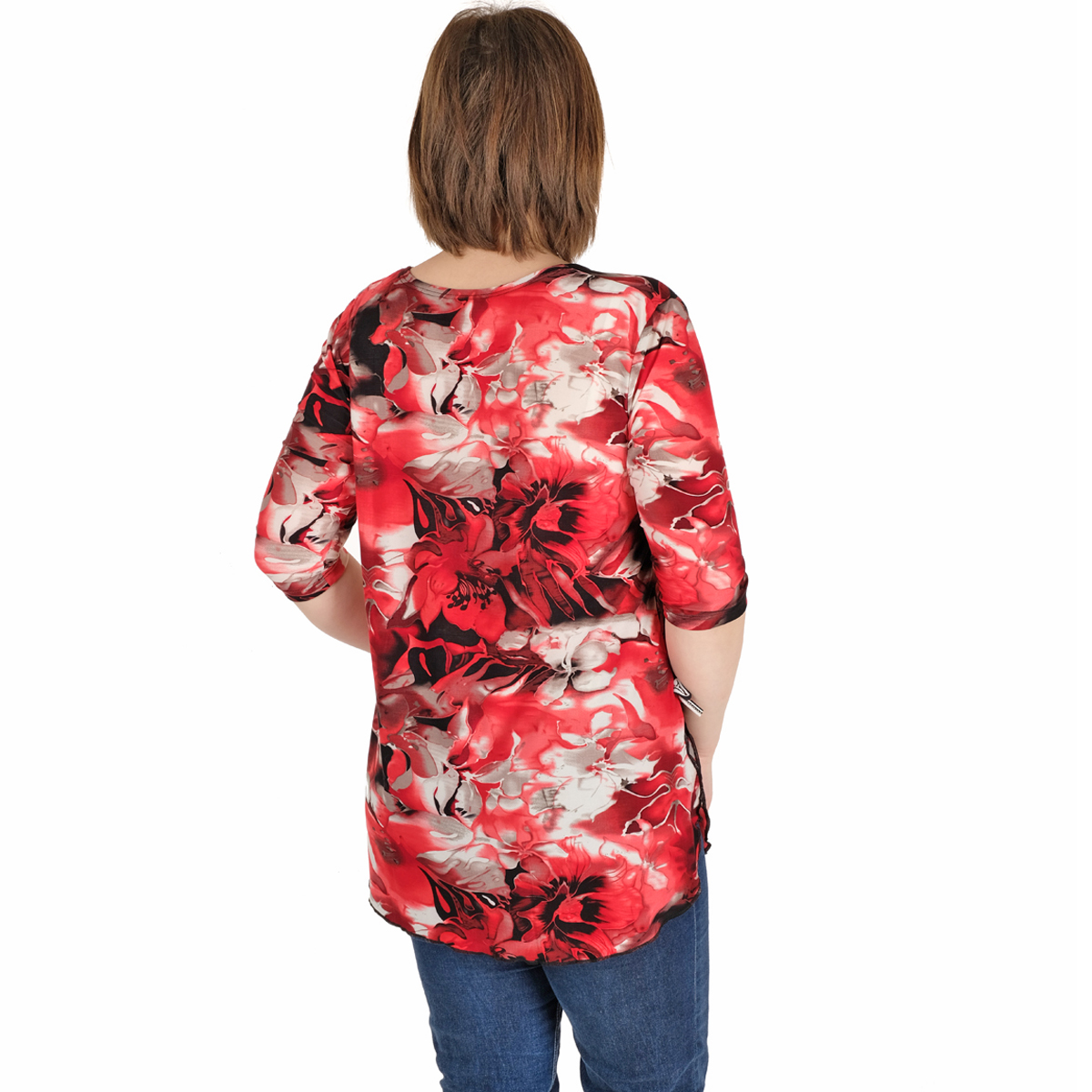 ст. цена2000руб.! Туника, трикотаж, красный