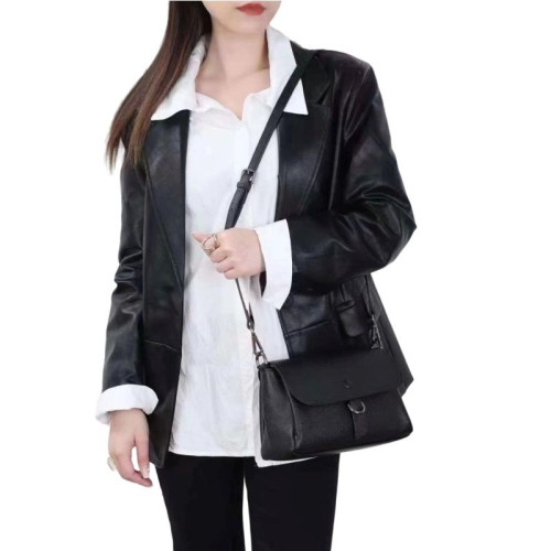 ст. цена2150руб.! Женская кожаная сумка FG-8377 BLACK