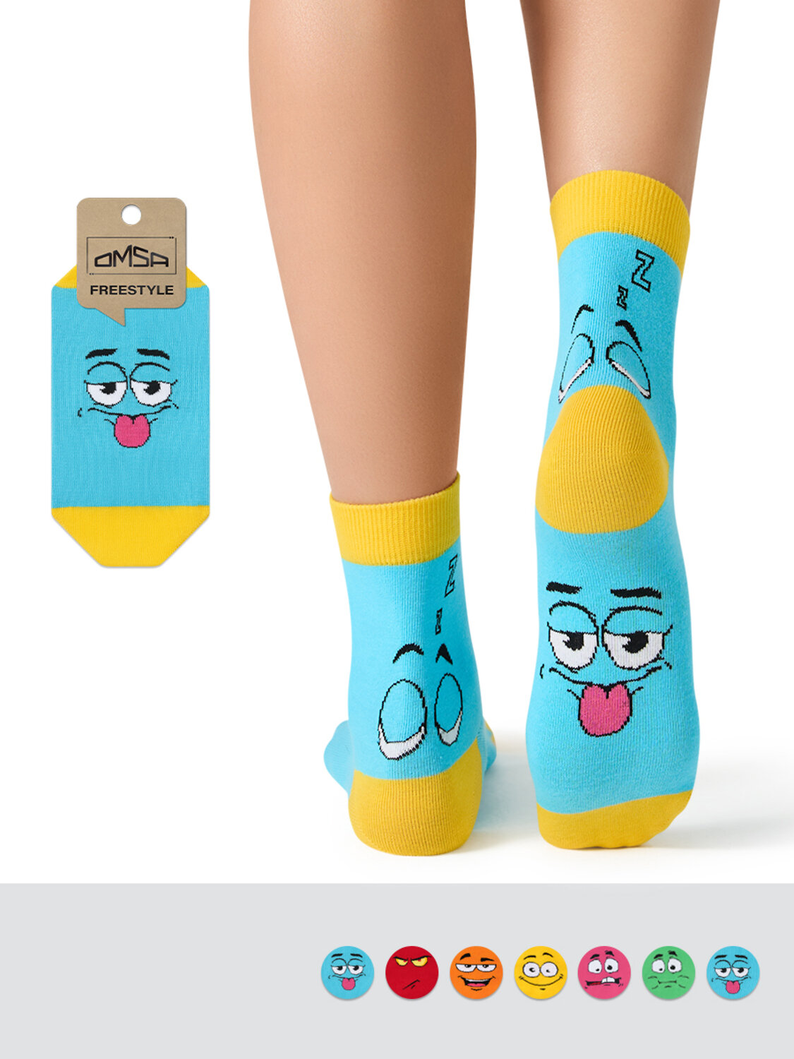 ст. цена126руб.! Omsa Носки OMSA FREESTYLE 601