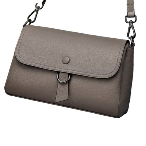 ст. цена2150руб.! Женская кожаная сумка FG-8377 GREY