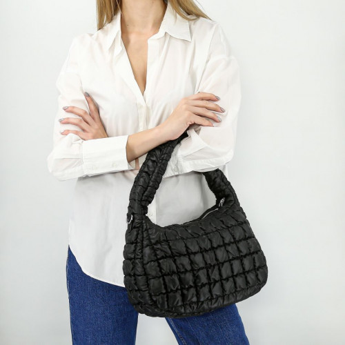 ст. цена1150руб.! Женская стёганая сумка 8780 BLACK