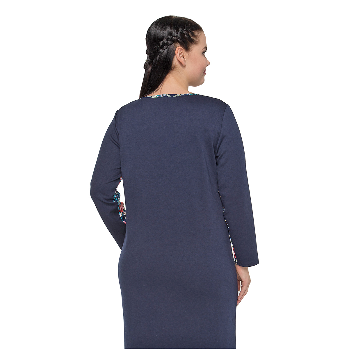 ст. цена1400руб.! Платье, трикотаж, синий