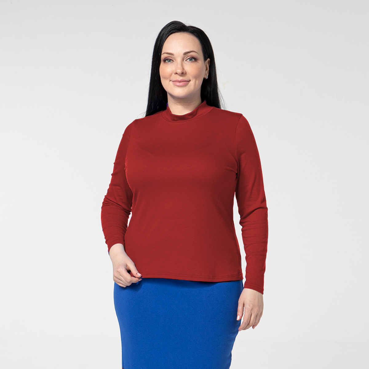 ст. цена1000руб.! Джемпер, трикотаж, красный