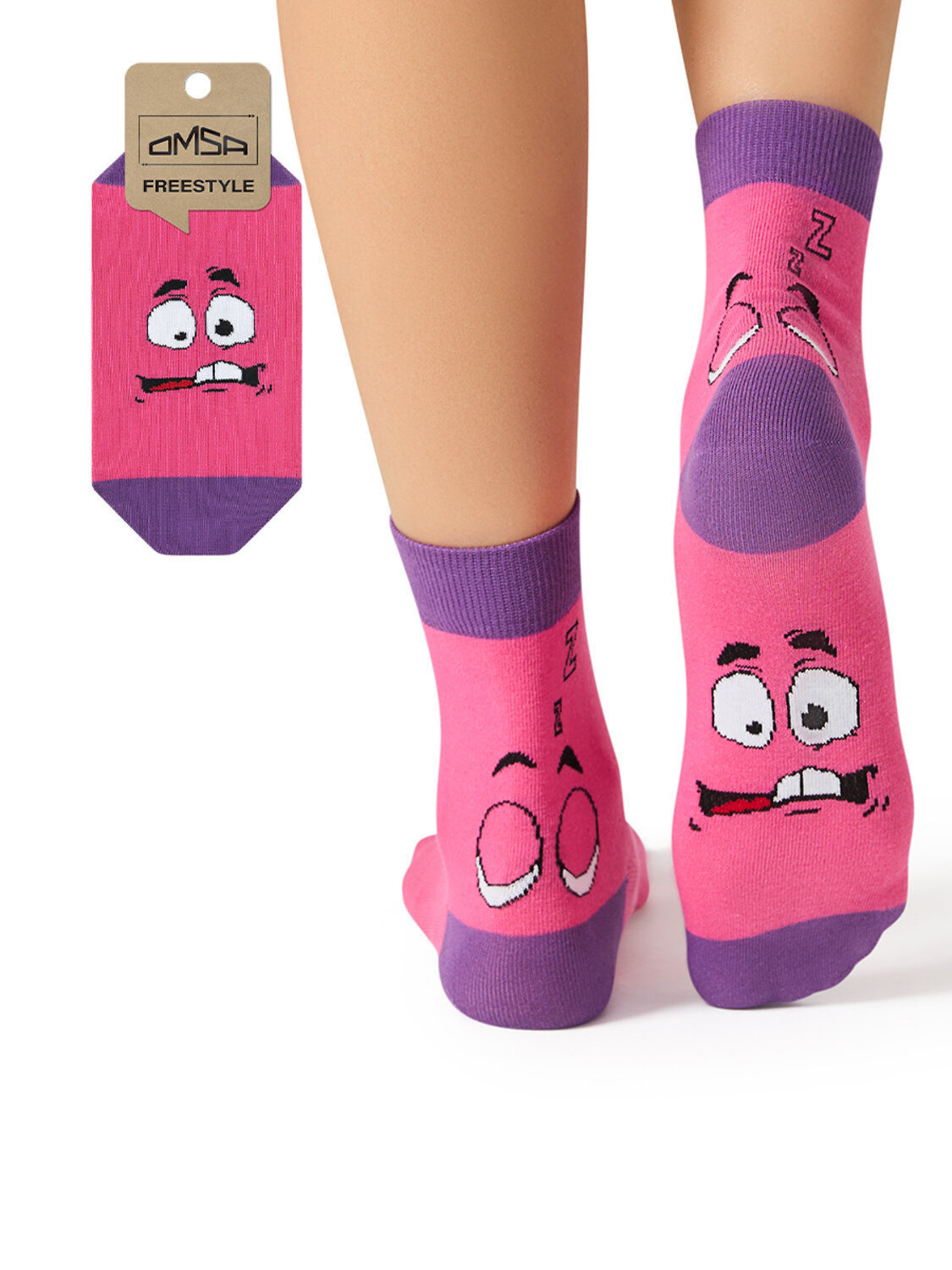 ст. цена126руб.! Omsa Носки OMSA FREESTYLE 601