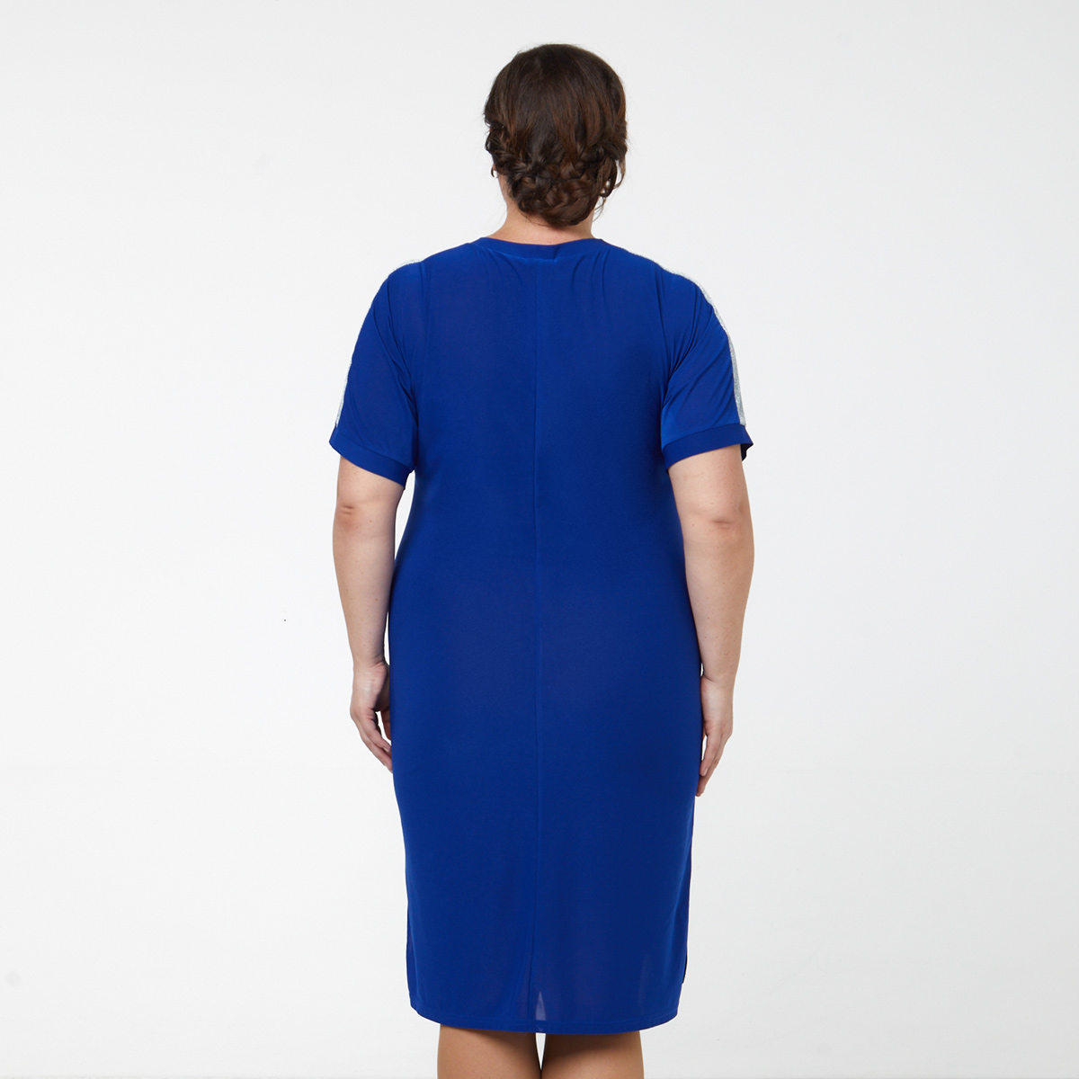 ст. цена2200руб.! Платье, трикотаж, васильковый