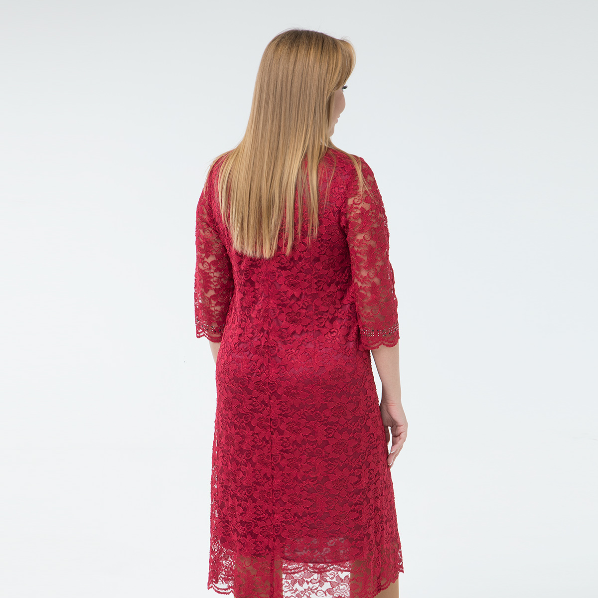 ст. цена2400руб.! Платье, трикотаж, бордовый