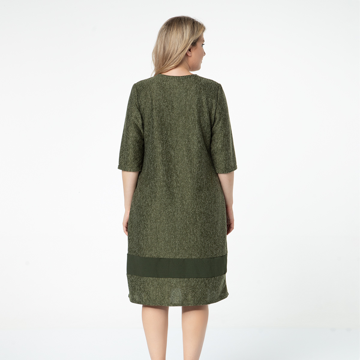 ст. цена1500руб.! Платье, трикотаж, зеленый