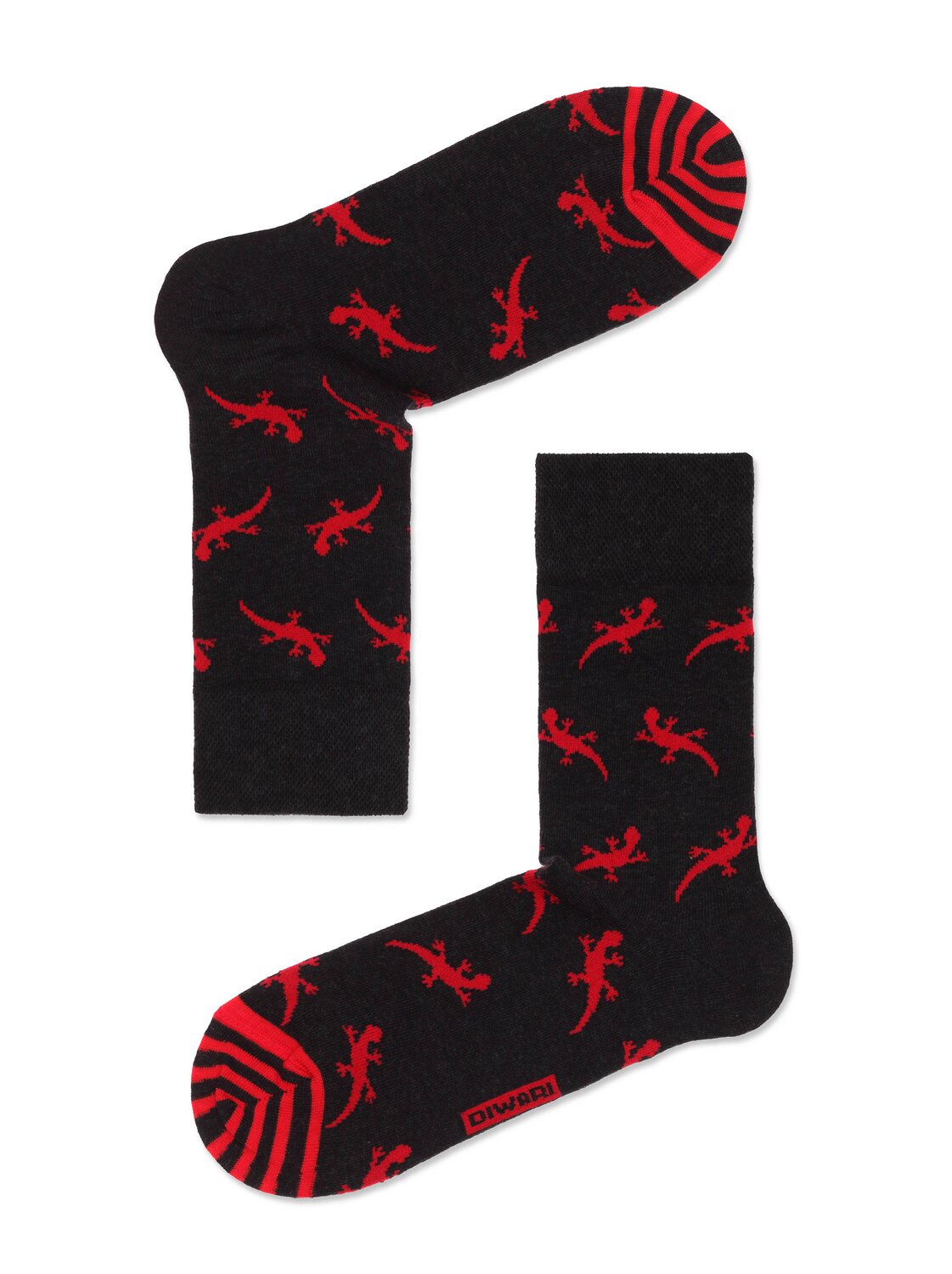 ст. цена171руб.! DiWaRi Носки HAPPY с рисунком «Ящерицы»