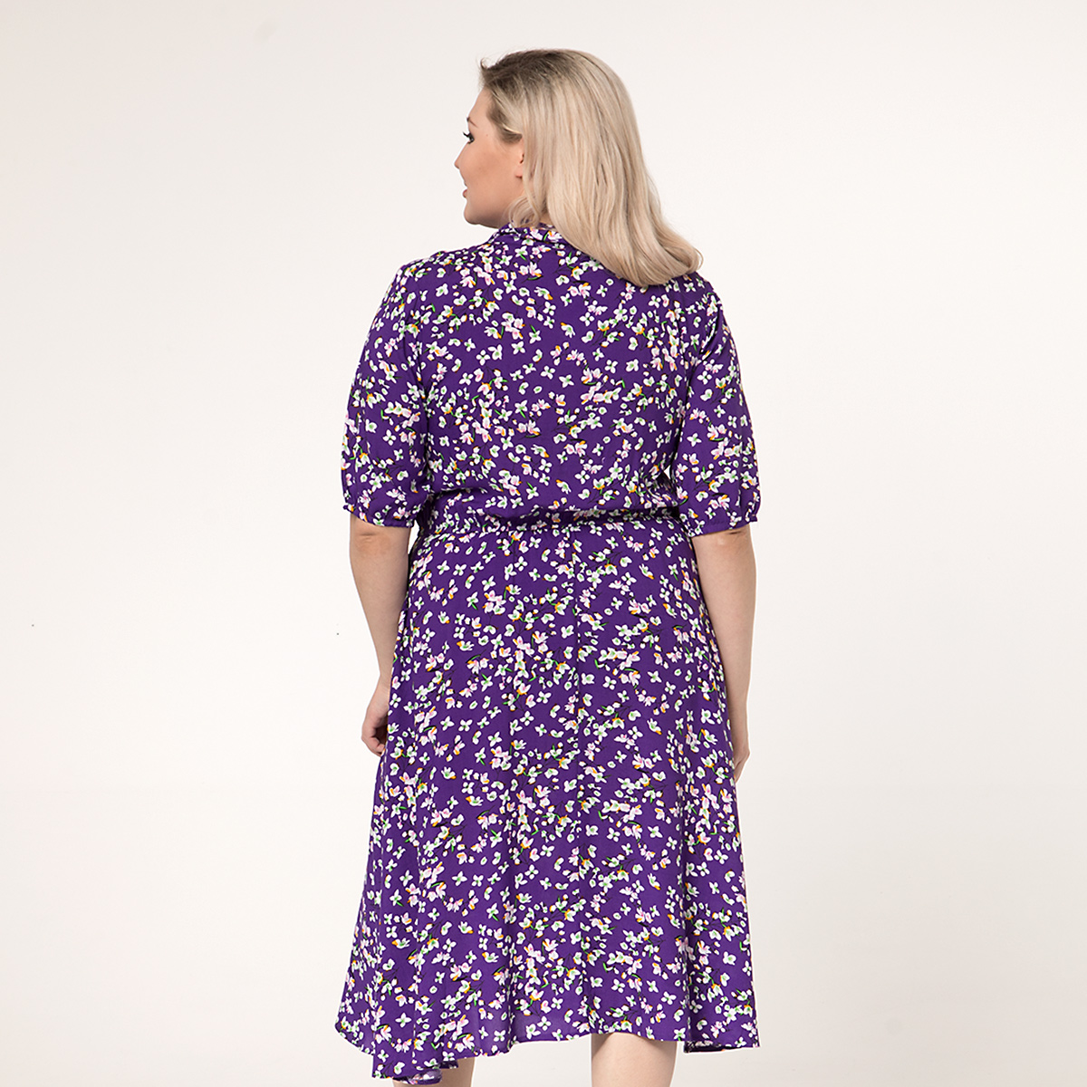 ст. цена1400руб.! Платье, трикотаж, фиолетовый