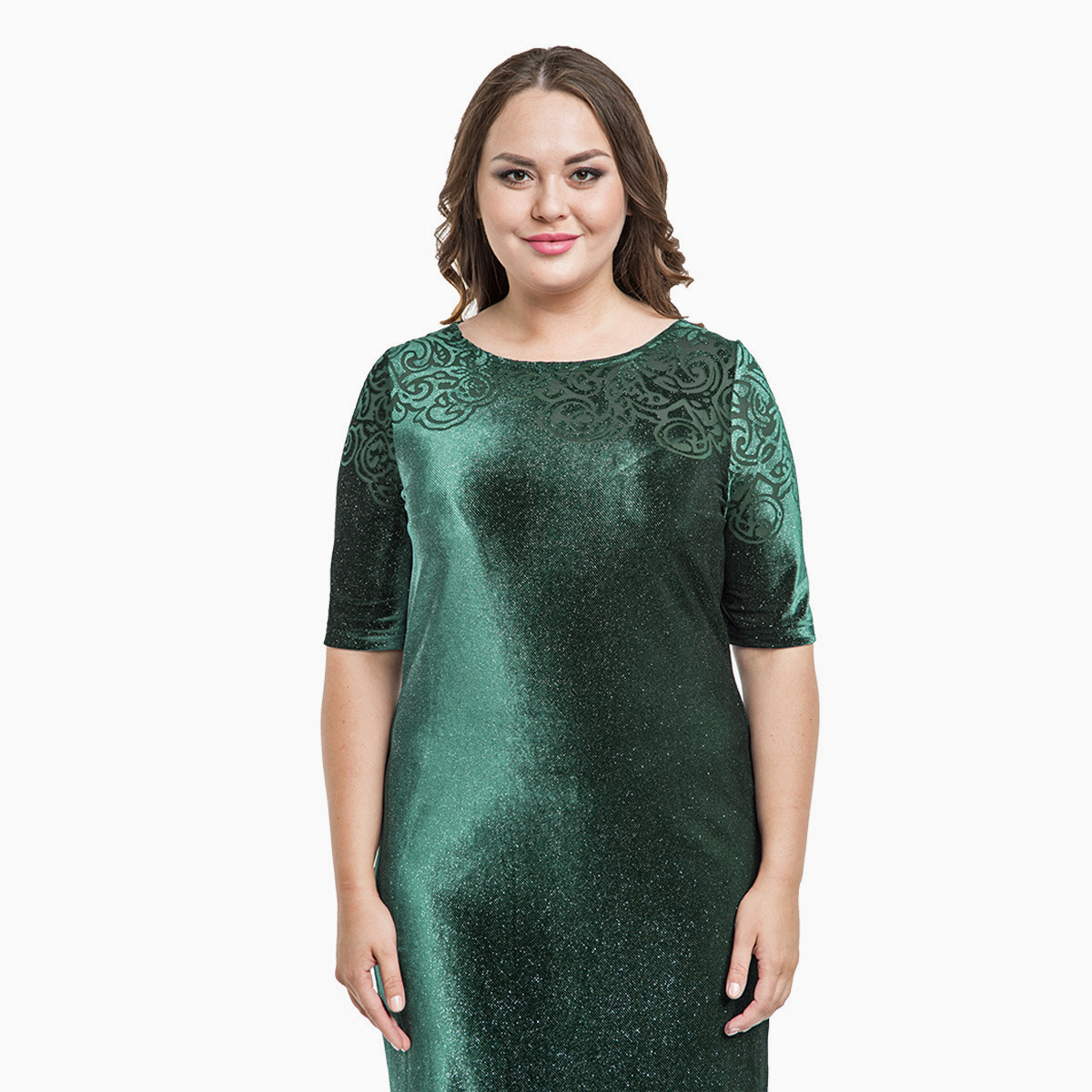 ст. цена2200руб.! Платье, трикотаж, изумрудный