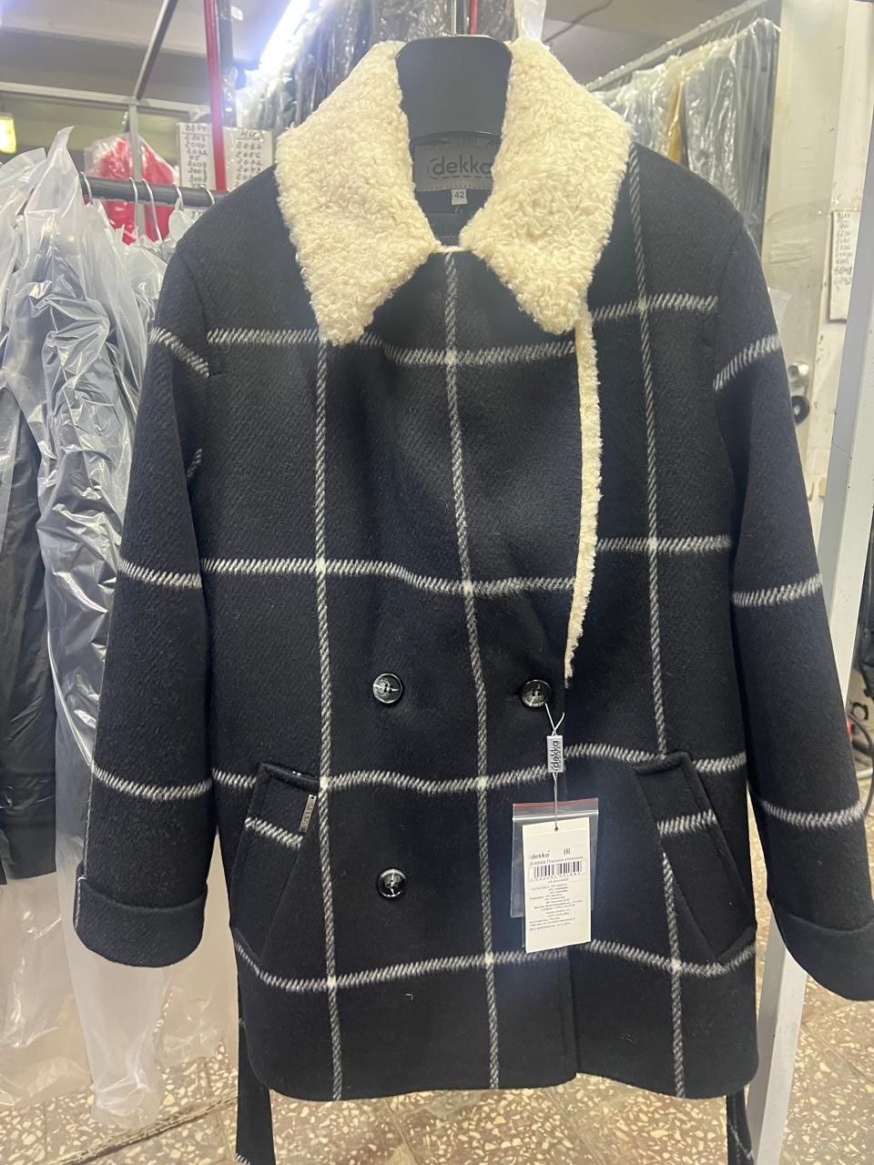 НОВИНКА ЗИМА 25-26г.! Пальто утепленное короткое женское