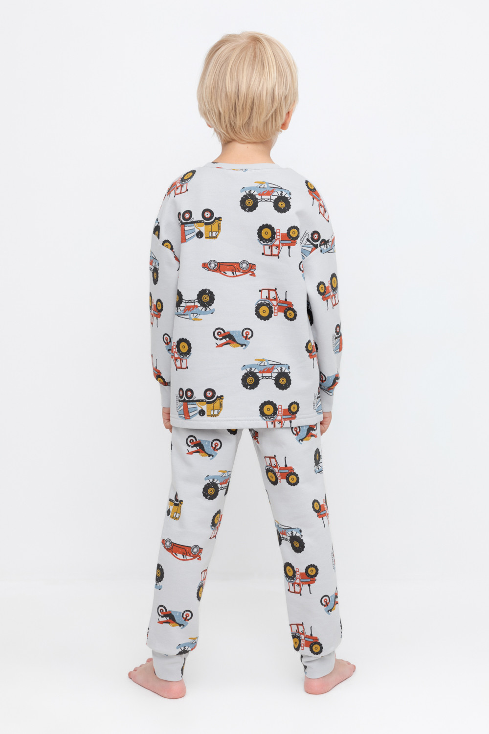 Crockid Пижама К 1587 речной перламутр, машины Crockid