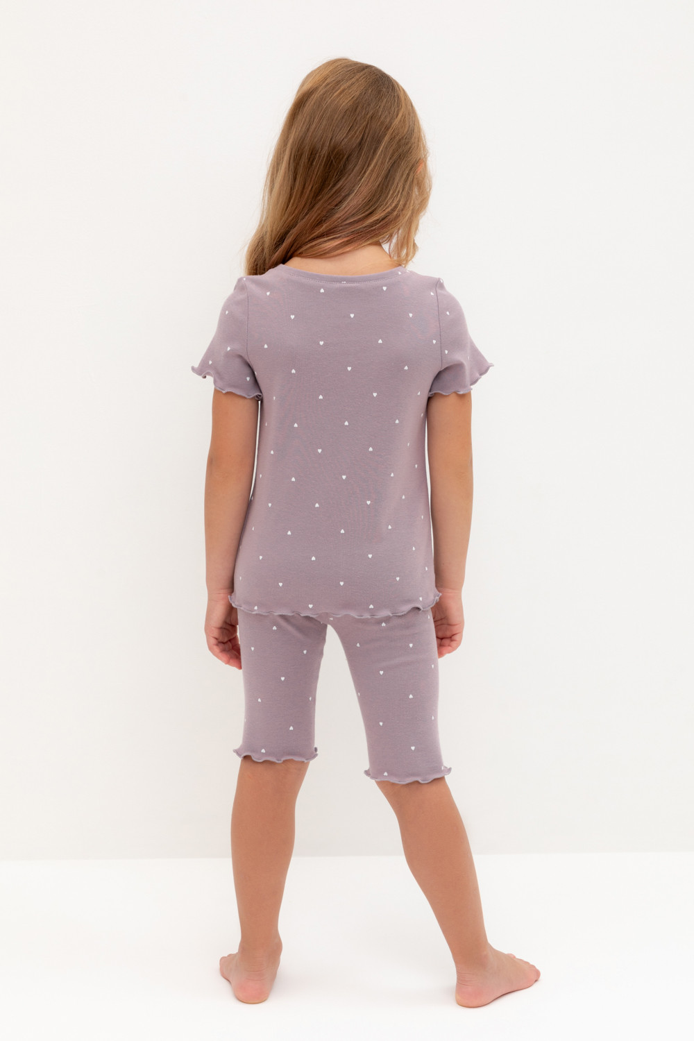 Crockid Пижама К 1632 морской туман, мини сердечки Crockid