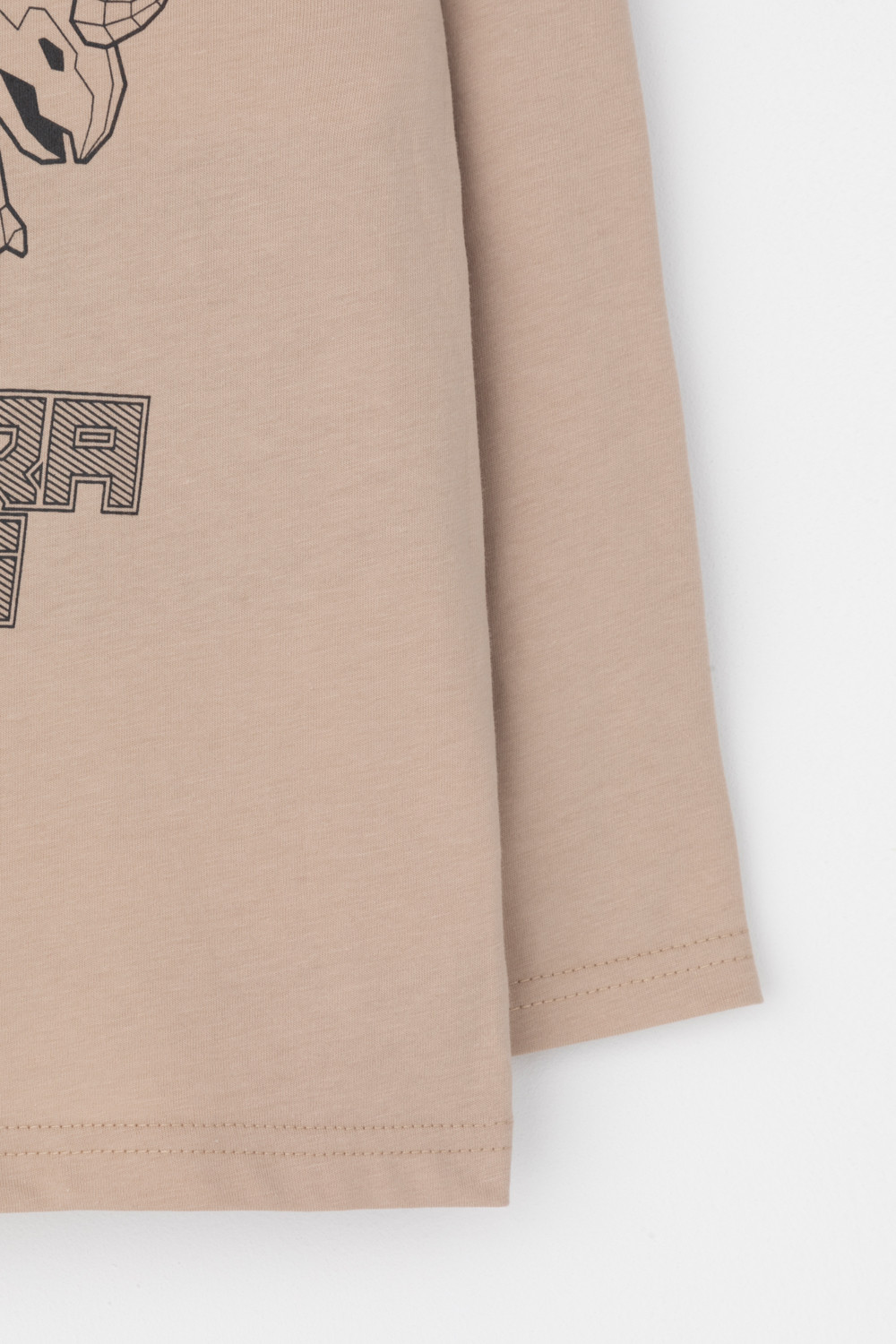 Crockid Пижама К 1600 темно-бежевый, клетка Crockid