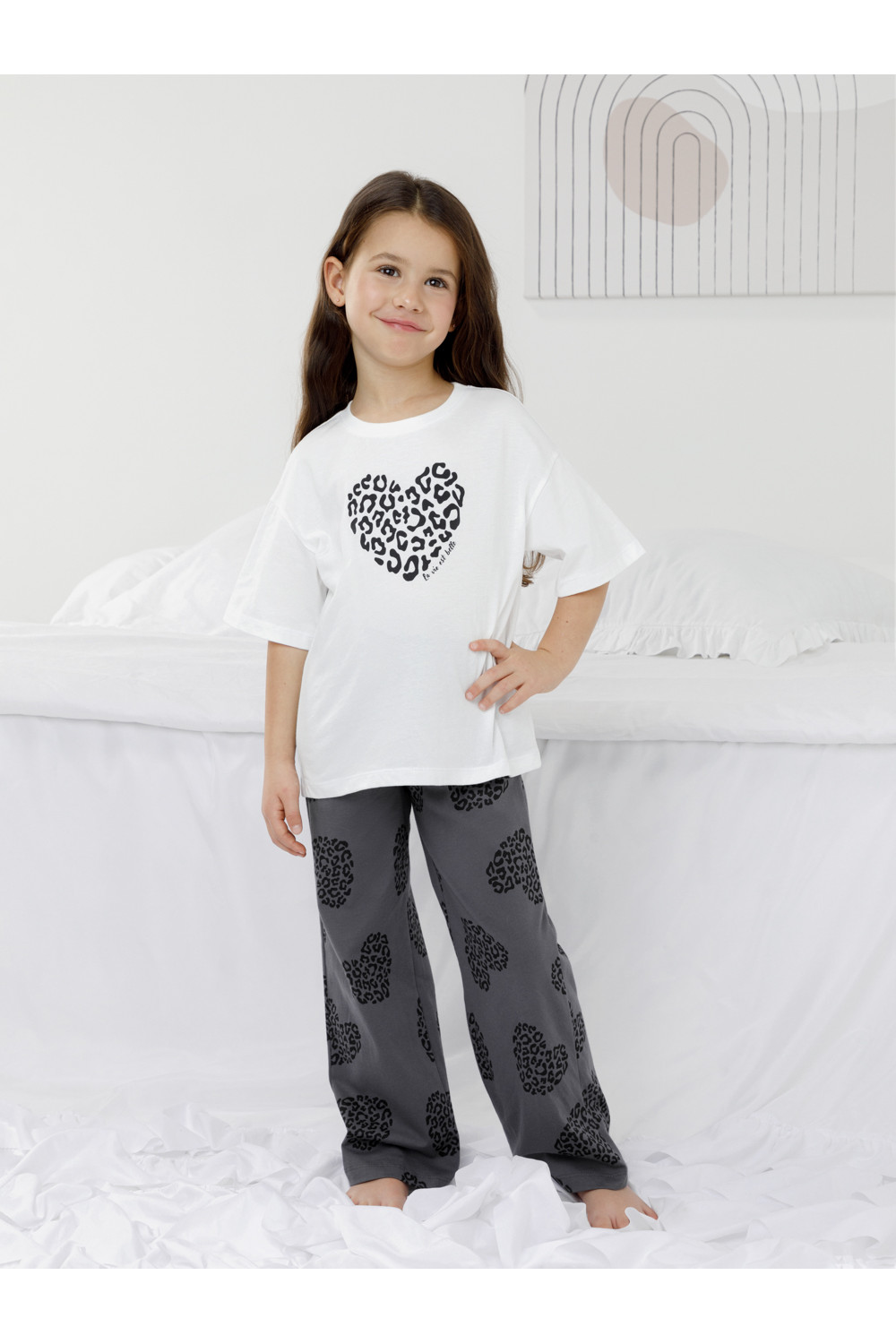 Crockid Пижама МП 1657 белый Н251 Crockid