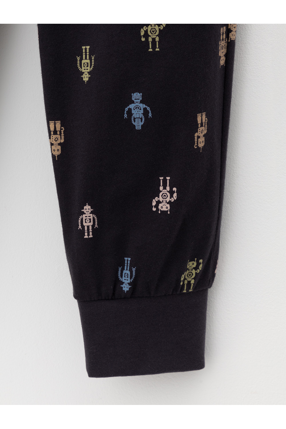 Crockid Пижама К 1561 угольный серый, цветные роботы Crockid