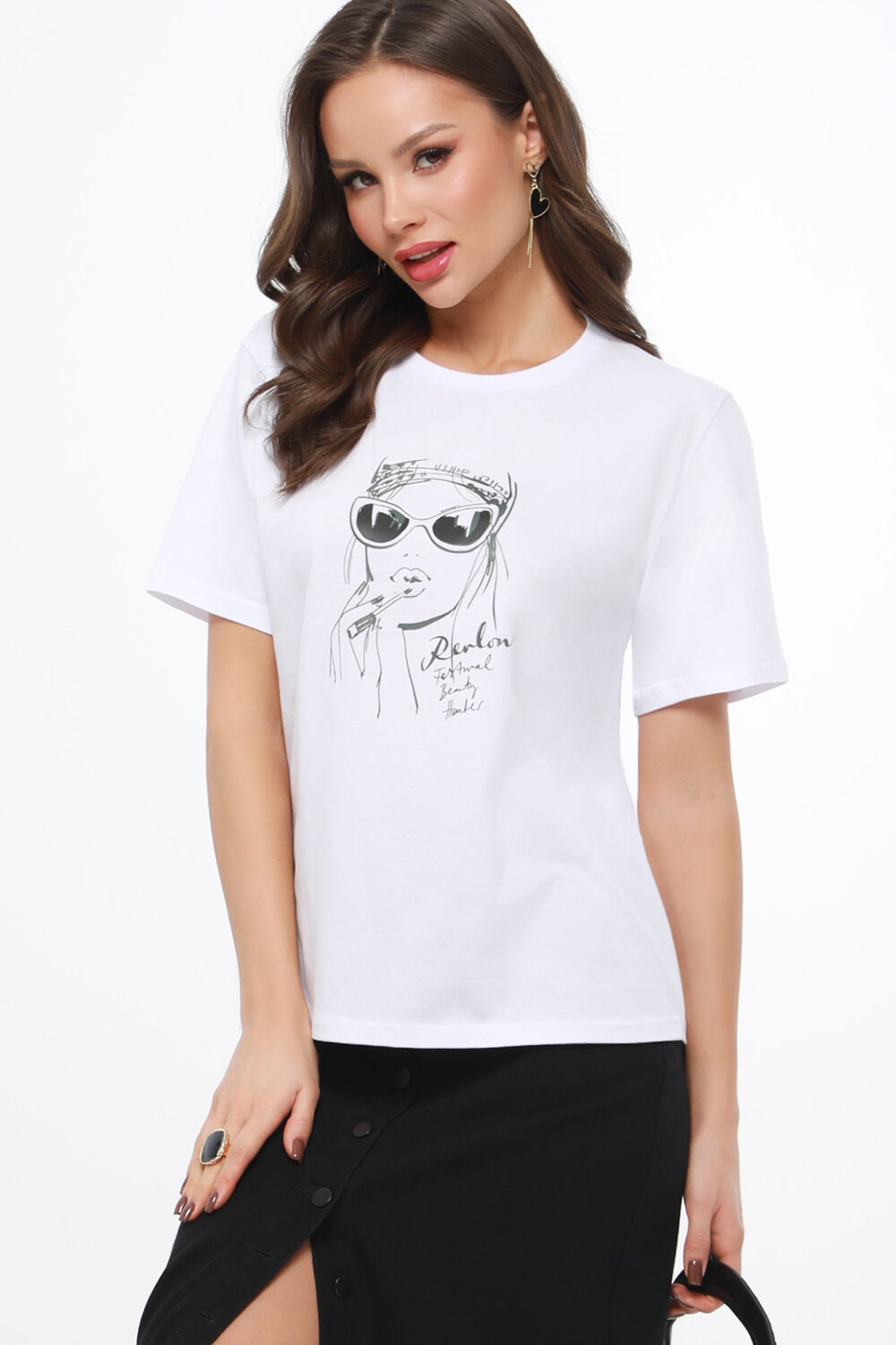 ст. цена1074руб.! DStrend Футболка Б-2097Белый