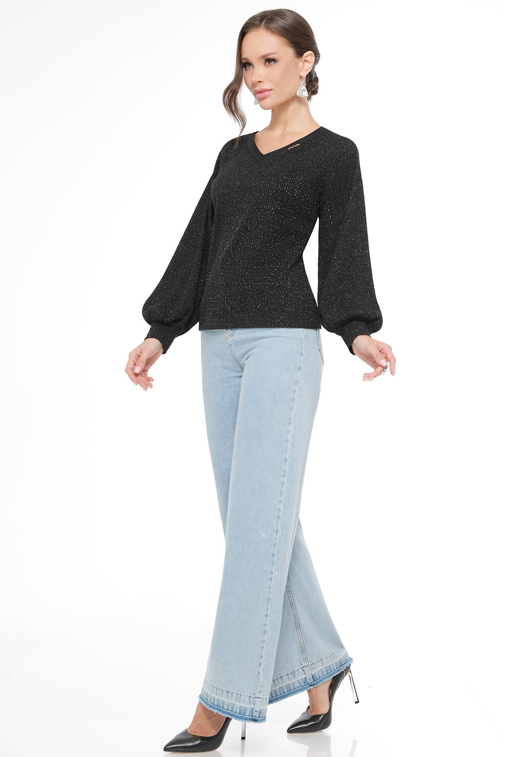 ст. цена1216руб.! DStrend Джемпер Б-1847-0319-17Чёрный