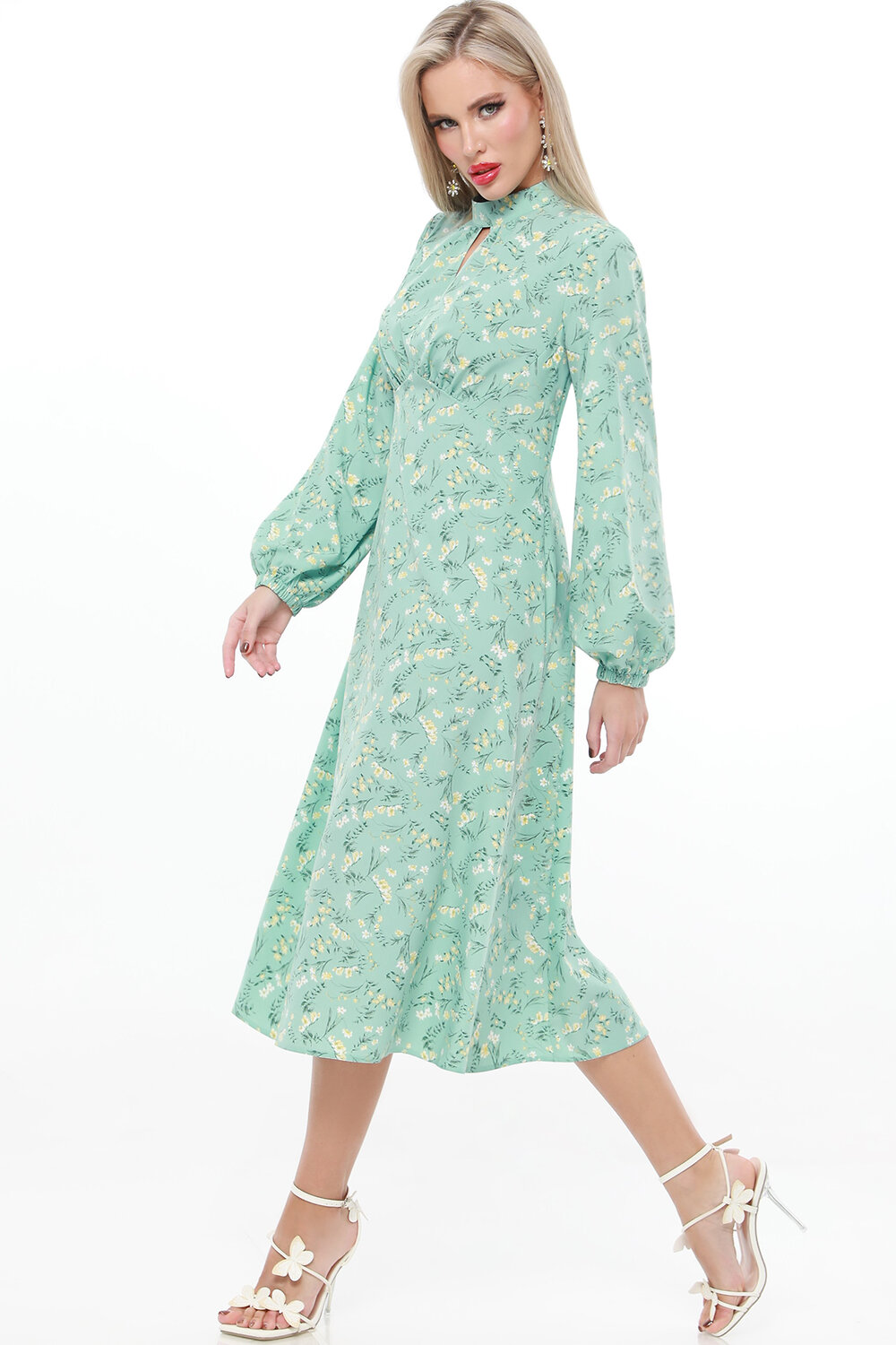 ст. цена2241руб.! DStrend Платье П-4492Мятный