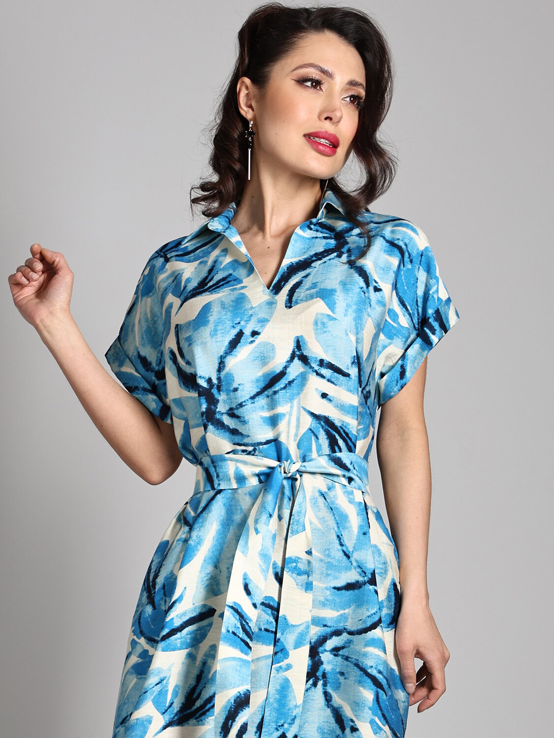 ст. цена2241руб.! DStrend Платье П-4951Голубой