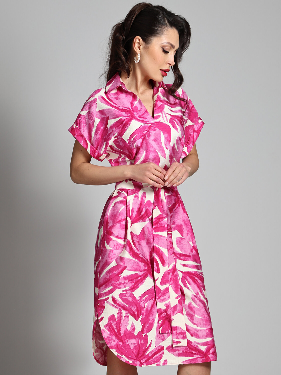 ст. цена2241руб.! DStrend Платье П-4952Фуксия