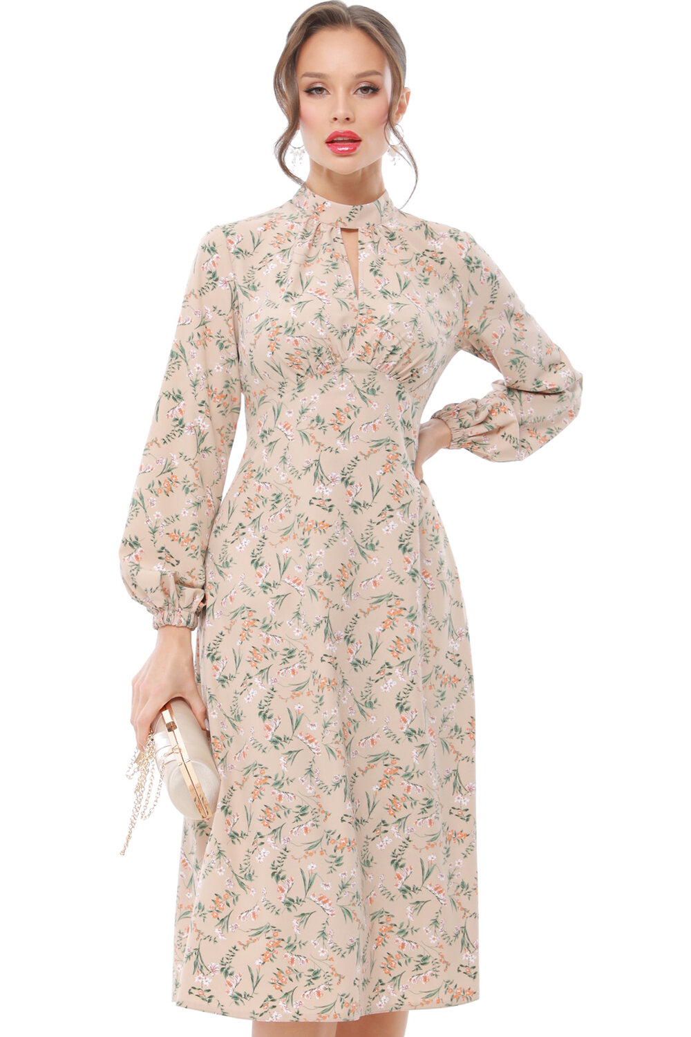 ст. цена2241руб.! DStrend Платье П-4435Бежевый