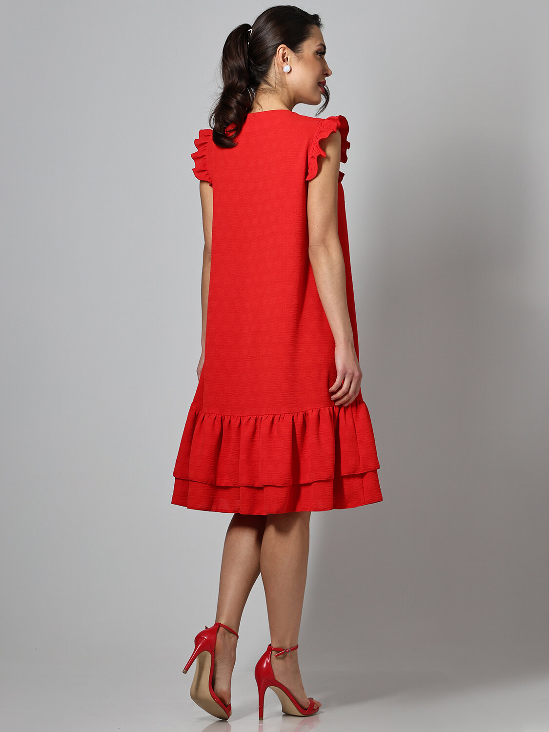 ст. цена2496руб.! DStrend Платье П-4942Красный