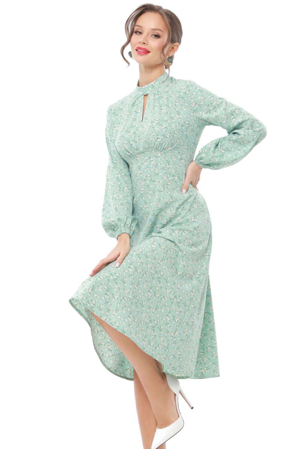 ст. цена2241руб.! DStrend Платье П-4439Мятный