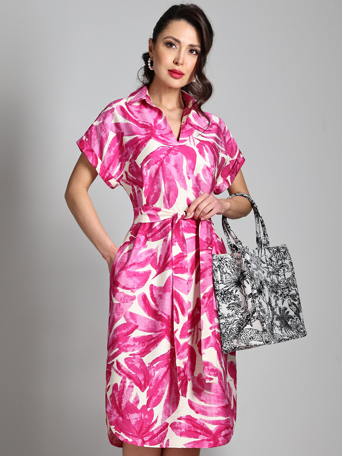 ст. цена2241руб.! DStrend Платье П-4952Фуксия