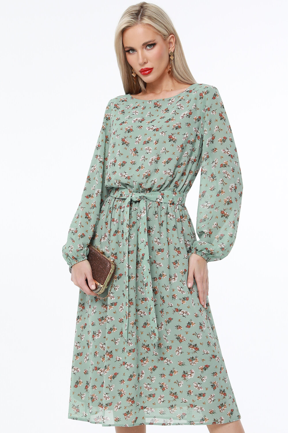 ст. цена2315руб.! DStrend Платье П-4652Мятный