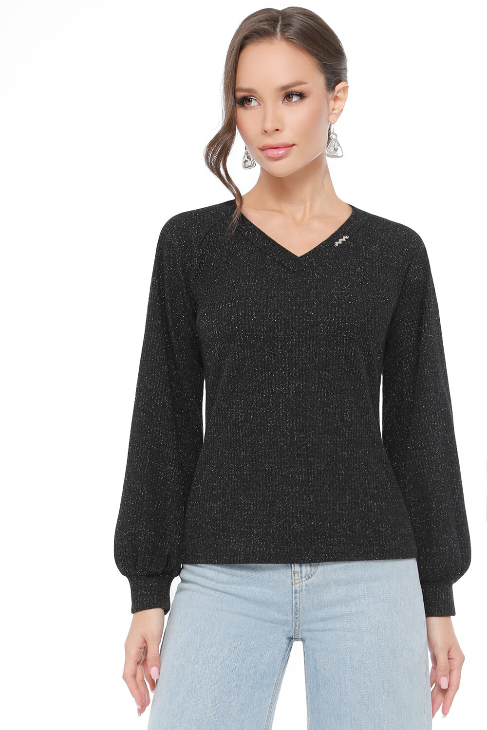 ст. цена1216руб.! DStrend Джемпер Б-1847-0319-17Чёрный