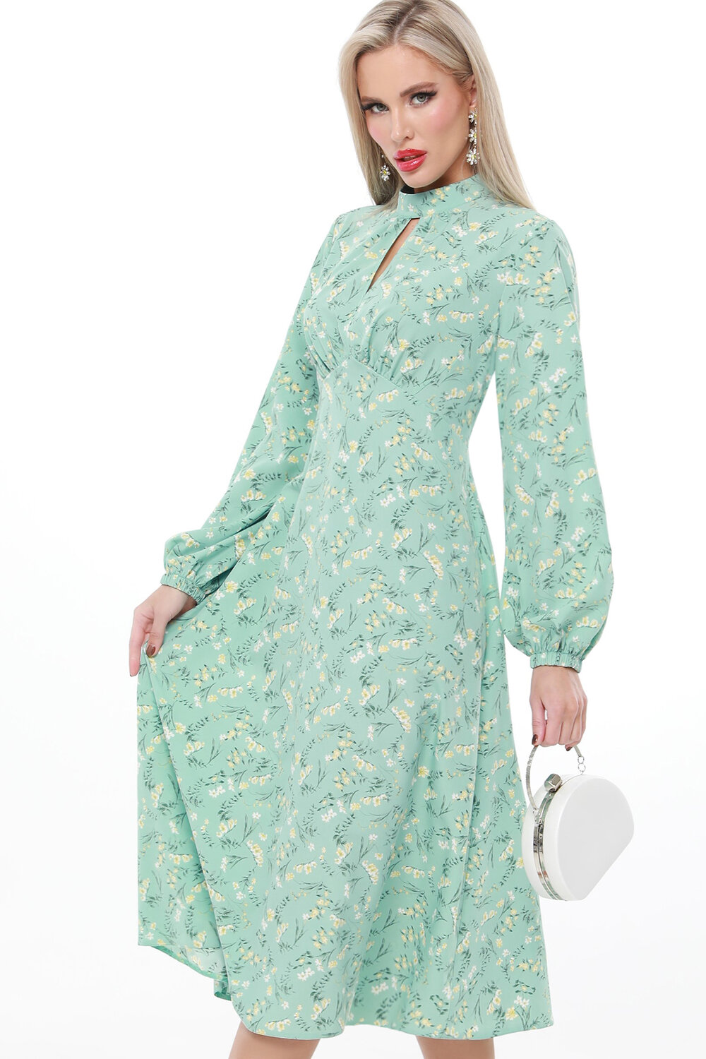 ст. цена2241руб.! DStrend Платье П-4492Мятный