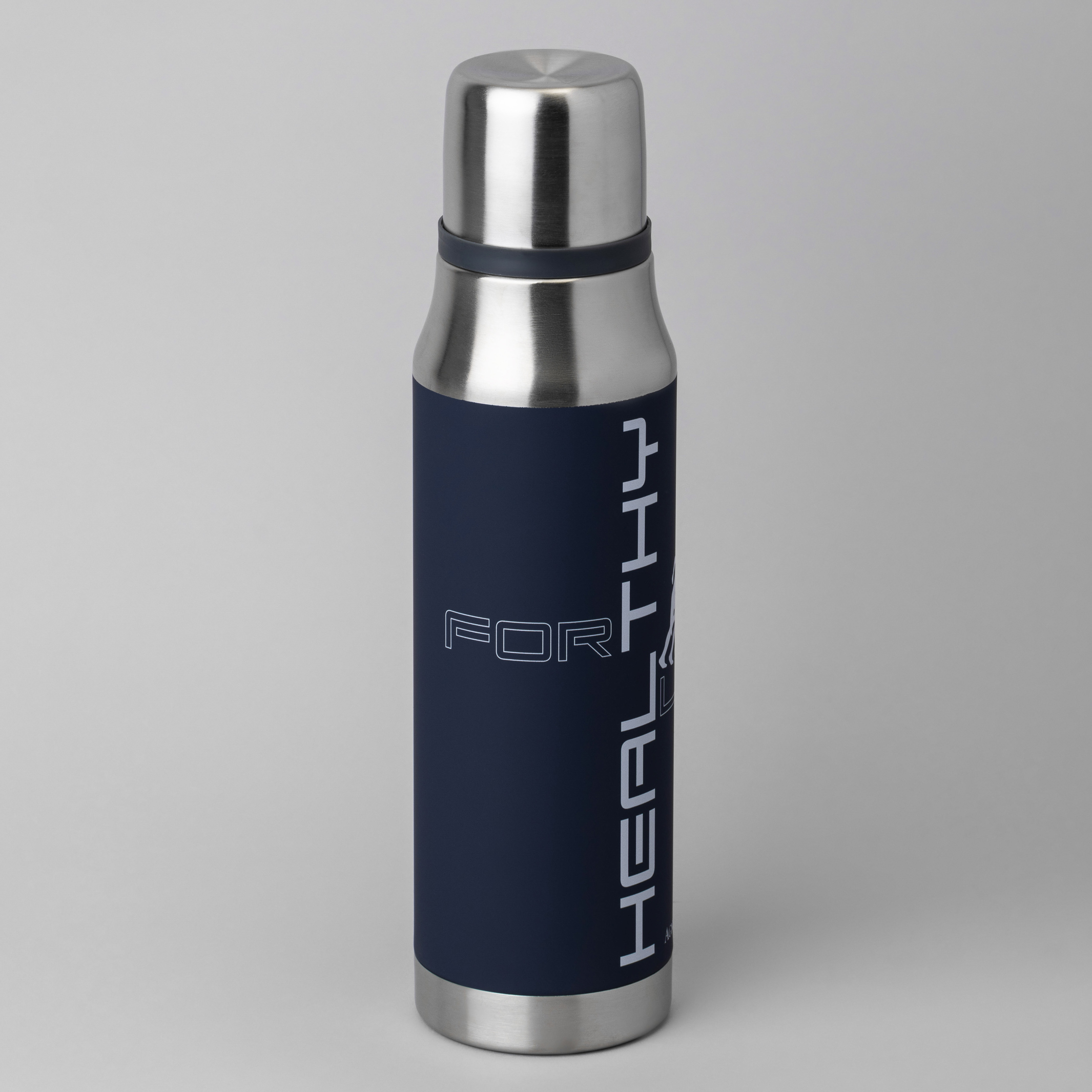 ТЕРМОС HEALTHY LIVE 1000 МЛ, КОЛБА НЕРЖ.СТАЛЬ 18/10